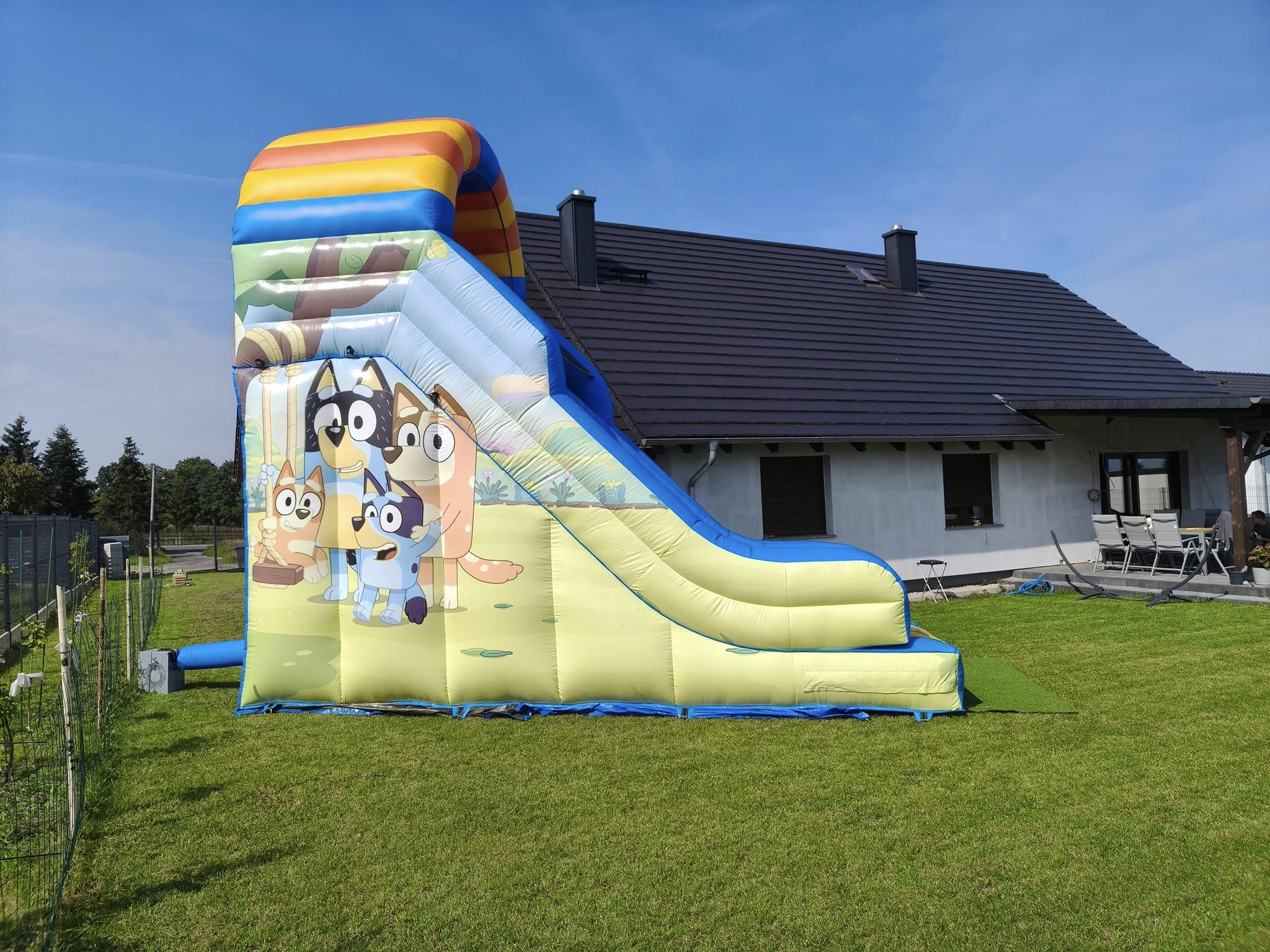 Dmuchańce Żary - Bluey na urodzinach